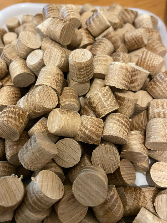 Oak Hardwood Plugs 12.7mm 9.5mm pellets