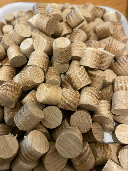 American white Oak Hardwood Plugs 12.7mm 9.5mm pellets